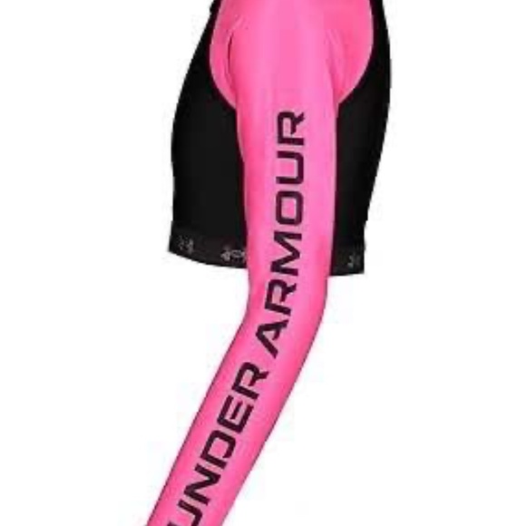 BRAND NEW youth girl under armour 2 pc long sleeve swimming swim bathing suit si - Picture 3 of 8